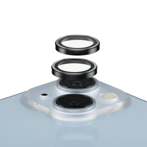 PANZERGLASS CAMERA PROTECTION - RINGS IPHONE 14/14 PLUS BLACK