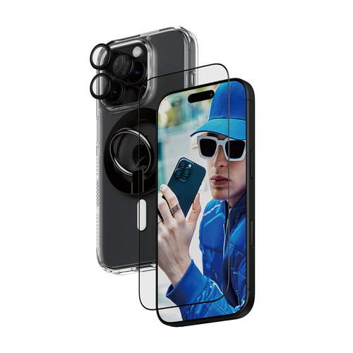 PANZERGLASS 4-IN-1 PROTECTION - BUNDLE IPHONE 16 6.3INCH PRO