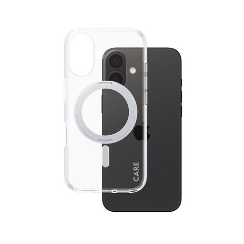 CARE BY PANZERGLASS CASE - FEATURE SILVER KICKSTAND/MAGSAFE