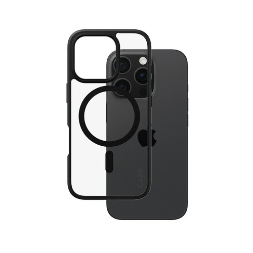 CARE BY PANZERGLASS CASE - FLAGSHIP URBAN COMBAT BLACK MAGS