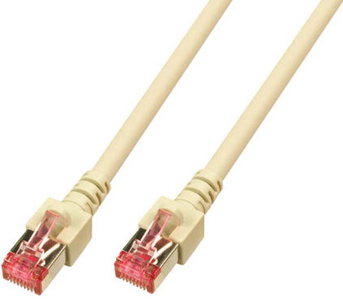 RJ45 PATCHKABEL S/FTP CAT.6 - LSZH 2M GRAU
