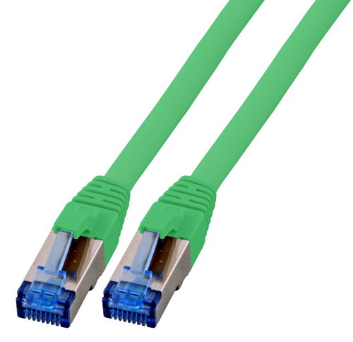 RJ45 PATCHKABEL S/FTP CAT.6A. - CAT.7 RAW-CABLE TPE FLEX 0.25M