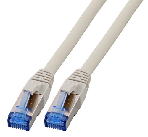 RJ45 PATCHKABEL S/FTP CAT.6A. - CAT.7 RAW-CABLE TPE FLEX 2M