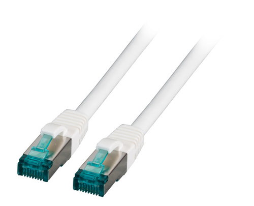 RJ45 PATCHKABEL S/FTP CAT.6A. - LSZH 2M WEISS