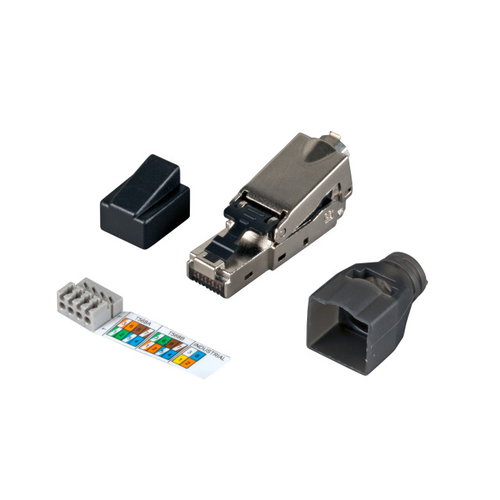 RJ45 STECKER STP CAT.6 FELDK - ONFEKTIONIERBAR