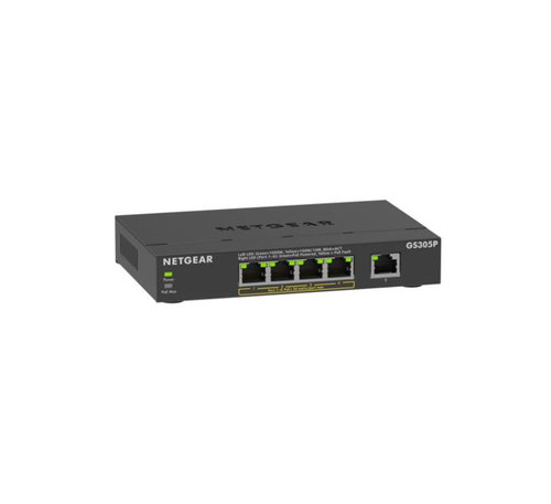 5-PORT POE UM PLUS SWITCH - 1X 1G 4X 1G POE PORT