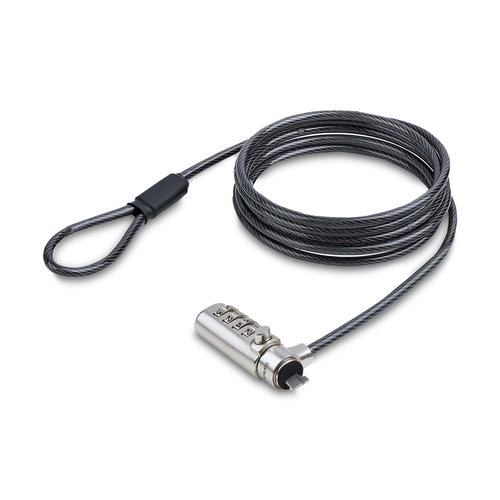 K-SLOT CABLE LOCK 1.5M - K-SLOT COMPATIBLE COMBINATION