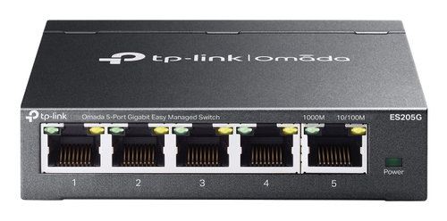 5-PORT 1G EASY MANAGED SWITCH - 5X 1G RJ45 PORTS FOR OMADA SDN
