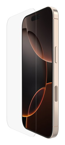BELKIN SCREENFORCEINVISIGLASS - DISPLASCHUTZ F/IPHONE 17/16 PRO