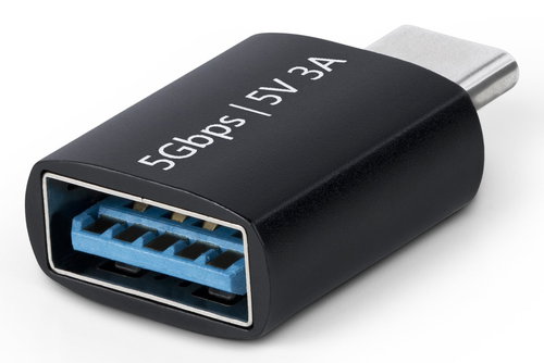 USB-C TO USB-A ADAPTER 5GBPS - 5GBPS COMPACT METAL HOUSING
