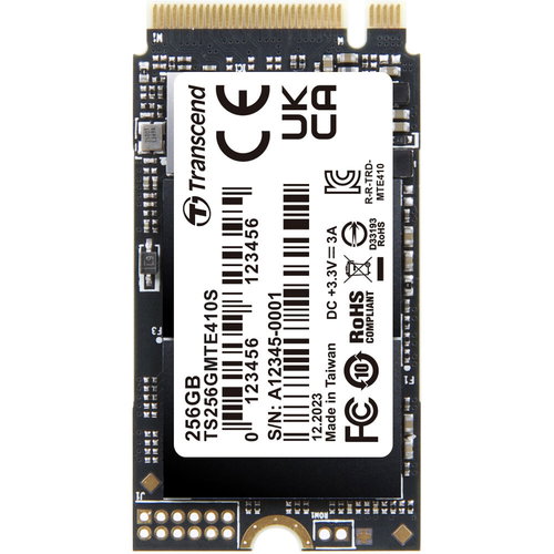 SSD 256GB M.2 2242 PCIE - GEN4X4 NVME 3D TLC DRAM-LESS