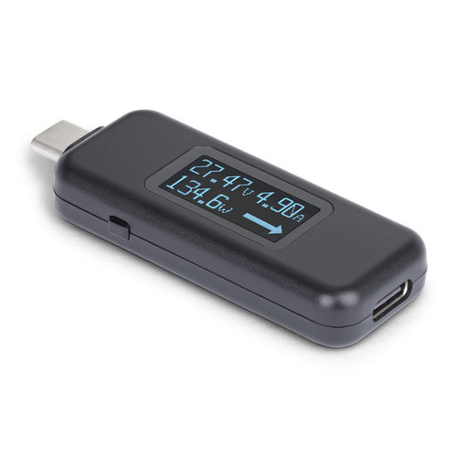 USB-C POWER TESTER 240W - BI-DIRECTIONAL VOLTAGE/CURRENT