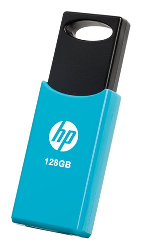 HP 128GB V212W BLUE USB 2.0 - FLASH DRIVE