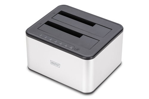 USB3.0 SATA HDD DOCKINGST.KLON - DUAL 2-PORT 2.5/3.5 SSD/HDD