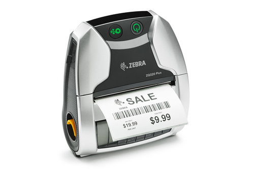 DT PRINTER ZQ320 PLUS 802.11AC - BT4 LINERLESS LABEL SENSOR IND.