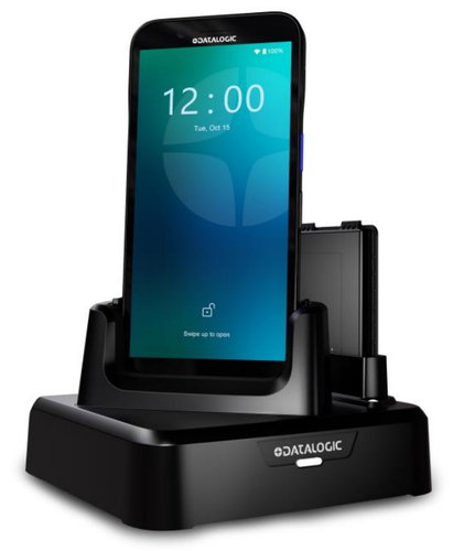 SINGLE SLOT DOCK CHARGING/DATA - (ETHERNET+USB C) W/SPARE BATTERY