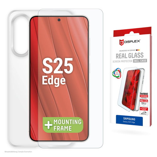 DISPLEX REAL GLASS + - CASE SAMSUNG GALAXY S25 EDGE