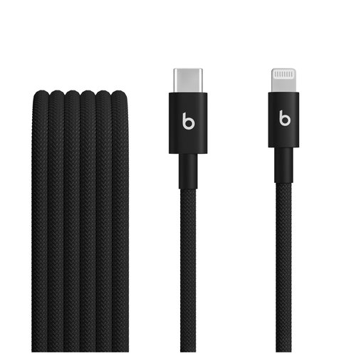 BEATS USB-C TO LIGHTNING - WOVEN CABLE (1.5 M) - BOLT BLACK
