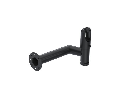 KIOSK PERIPHERAL ARM - - LANDSCAPE (WITH DURATILT) BLACK
