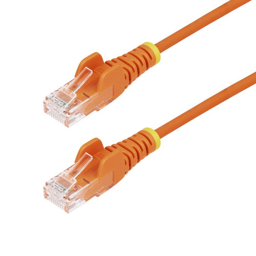 7M ORANGE SLIM CAT6 CABLE - .