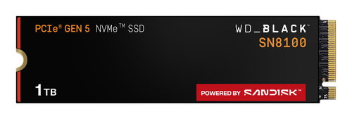 WD BLACK SN8100 1TB SSD - GEN 5 M.2 2280