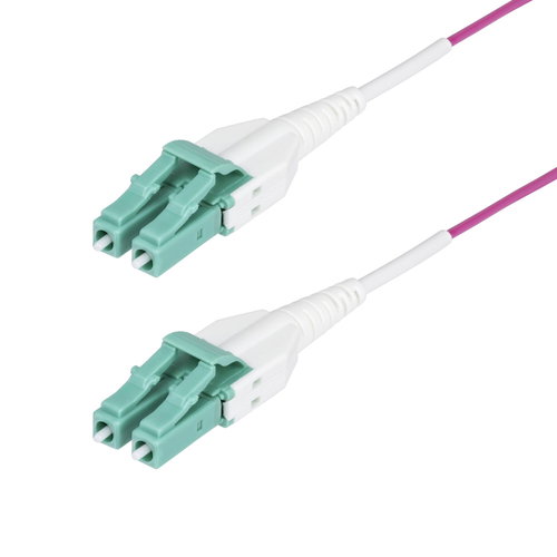 15M OM4 MULTIMODE FIBER CABLE - UNIBOOT/OFNR RISER/100G - 50/125