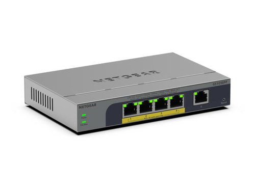 5-PORT POE+ 1G PLUS SWITCH - POE BUDGET 120 W FANLESS