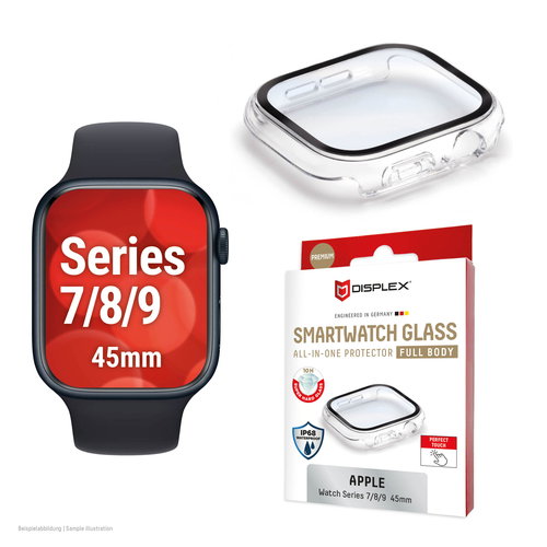 DISPLEX FULL BODY APPLE SERIES - 7/8/9 45MM TRANSP.