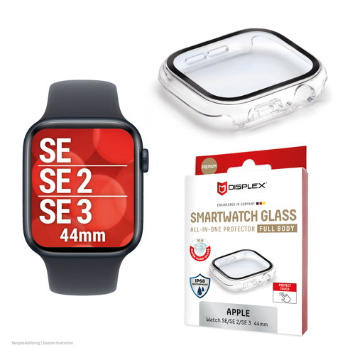 DISPLEX FULL BODY APPLE WATCH - SE(2) 44MM TRANSP.