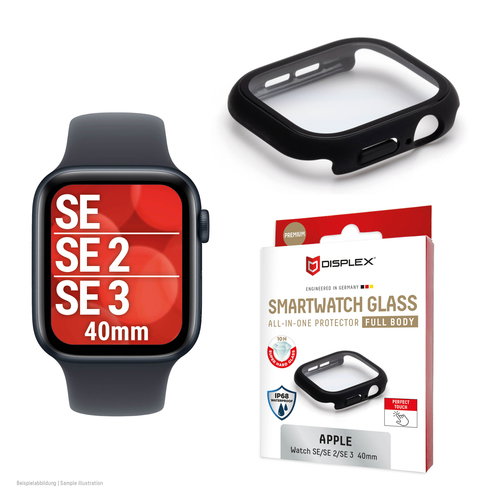 DISPLEX FULL BODY APPLE WATCH - SE(2) 40MM SCHWARZ