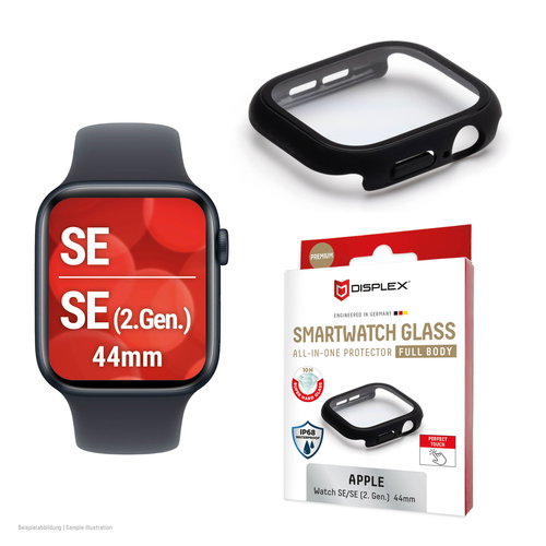 DISPLEX FULL BODY APPLE WATCH - SE(2) 44MM SCHWARZ