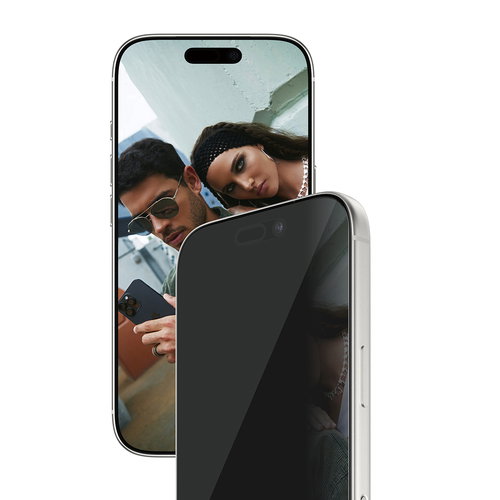 SAFE. BY PRIVACY SCREEN PROTECT - ULTRA-WIDE FIT W. EASYALIGNER