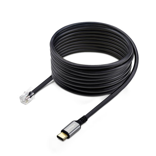 USB-C TO RJ9 ADAPTER/DONGLE - FOR OFFICE PHONE HANDSET/HEADSET