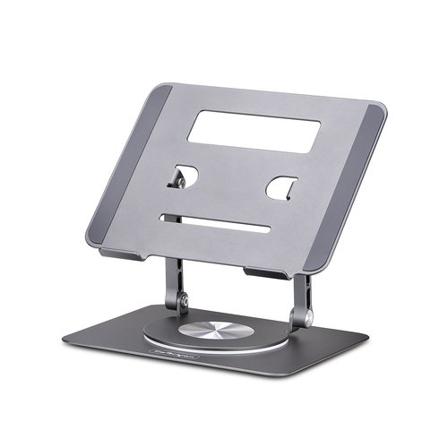 ROTATING LAPTOP STAND/RISER - COMPUTER STAND W/360 SWIVEL BASE