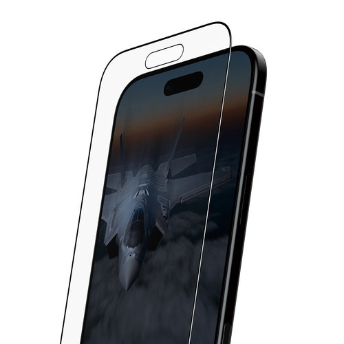 STEALTH SCREEN PROTECTOR W. BLA - IPHONE 17 AIR ULTRA-WIDE FIT W.