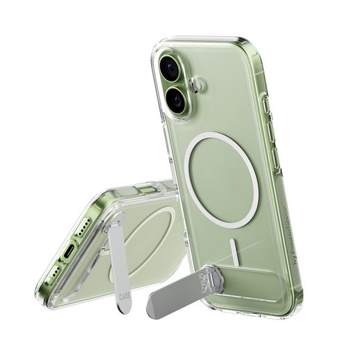CARE BY FEATURE CASE TRANSPAREN - W. KICKSTAND IPHONE 17