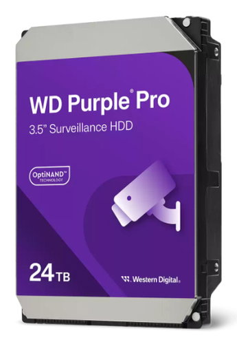 WD PURPLE 24 TB 3.5 IN SATA -