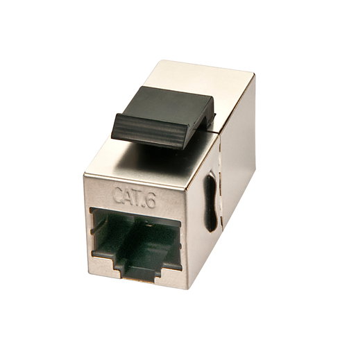 CAT.6 STP RJ45 DOPPELKUPPLUNG - KEYSTONE CLASSIC