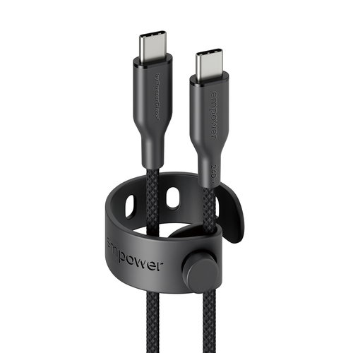 RACING 240W USB-C TO USB-C - CABLE USB 2.0 1.2M SPACE BLACK