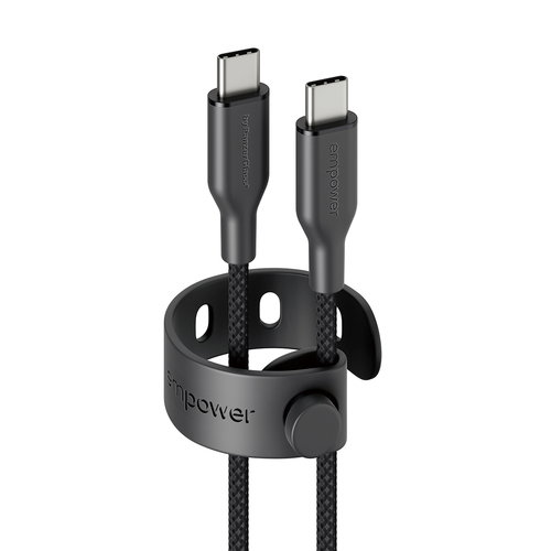 RACING 60W USB-C TO USB-C - CABLE USB 2.0 1.2M SPACE BLACK