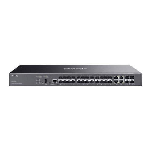 24-PORT SFP L3 MANAGED SWITCH - STACKABLE 20XSFP 4X 10G SFP+
