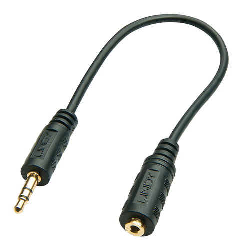 AUDIO-ADAPTER 2.5MM KUPPLUNG - AN 3.5MM STECKER