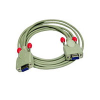 NULLMODEM-KABEL 9 POL. - KUPPLUNG/KUPPLUNG 5M