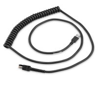 CABLE - SHIELDED USB: SERIES A - CONNECTOR 9FT. COILED