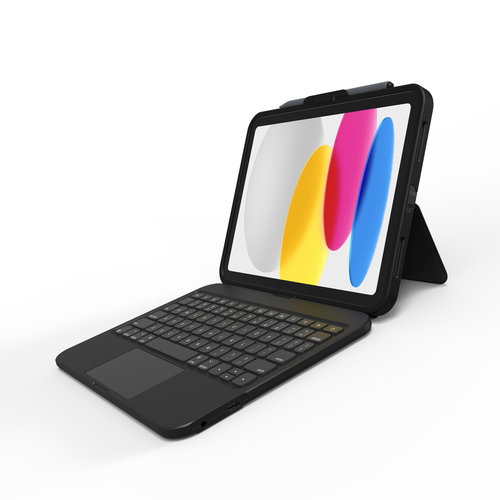 ZAGG-KB-TOUGH KEYS-APPLE-IPAD 1 - 10TH GEN/A16-BLACK-GERMAN (B2B B