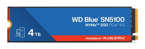 WD BLUE SN5100 4TB SSD M.2 2280 - .