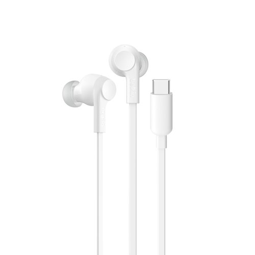 SOUNDFORM ANC IN-EAR HEADPHONES - WITH CABLE USB-C WHITE