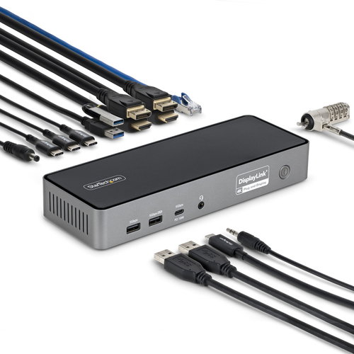 3X MONITOR DOCKING STATION - 4K 60HZ HDMI/DISPLAYPORT TAA