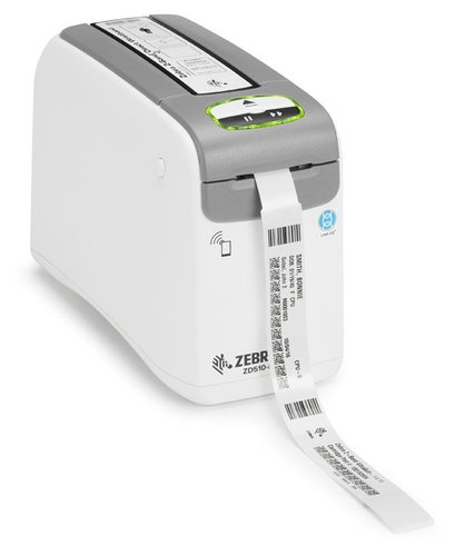 ZD510 DT PRINTER WRISTBAND ZPL - II XML 300 DPI EU/UK CORDS USB
