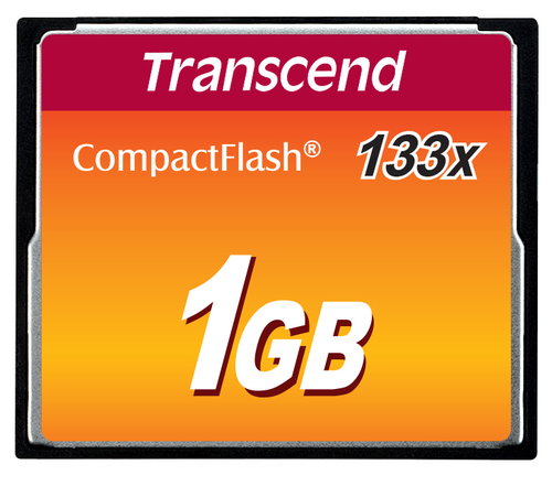 COMPACT FLASH CARD 1GB - 133X SPEED